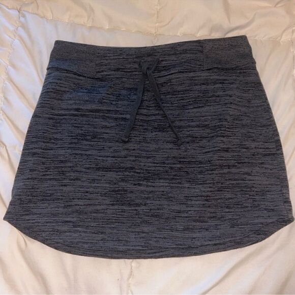 Athleta Gray Downplay Skirt L - Picture 2 of 6